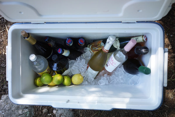 A cooler full of wine is all you need for your next get together