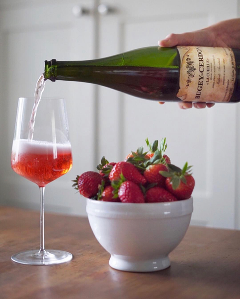 Patrick Bottex Bugey Cerdon sparkling gamay, the perfect brunch wine