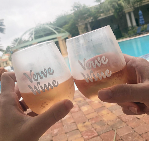 GoVino unbreakable stemless wine glasses