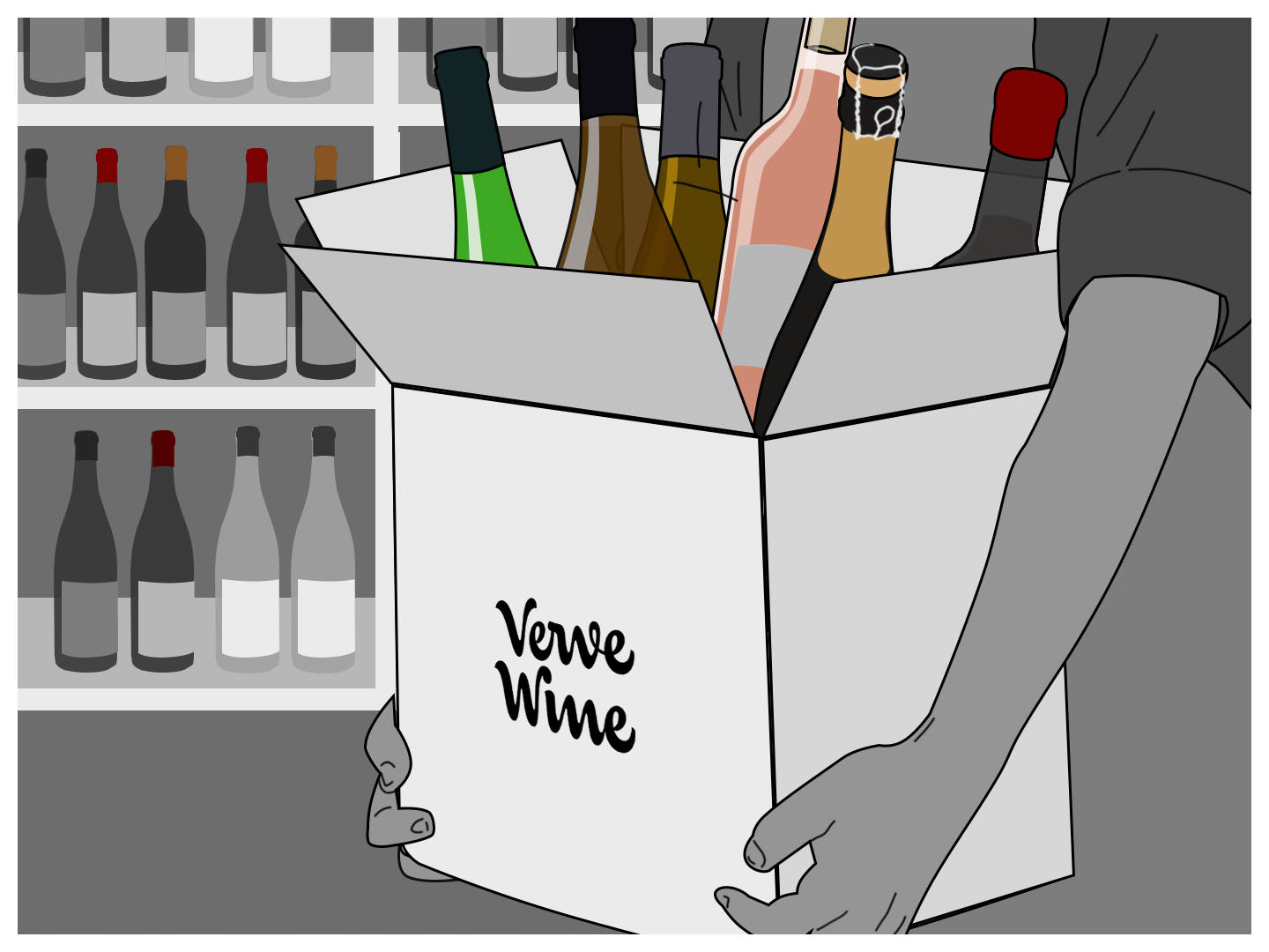go to case of wine