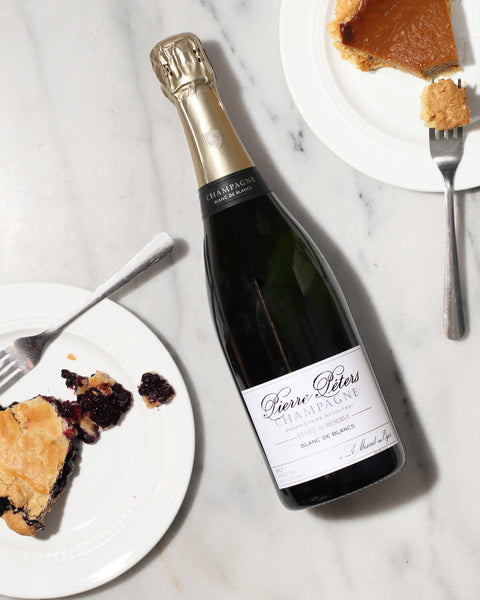 Pierre Peters grower champagne - drinkable bubbles with no need for decanting
