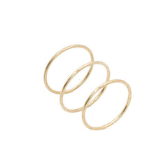 Gold Stacking Ring – Waffles & Honey Jewelry