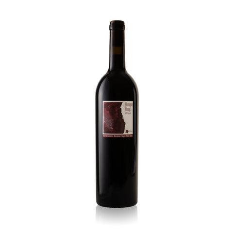 Eine Flasche Humagne Rouge des Weingut Constantin
