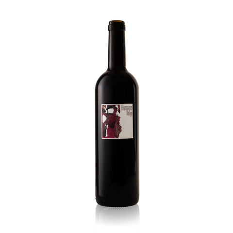 Eine Flasche Humagne Rouge Eichenfass des Weingut Constantin