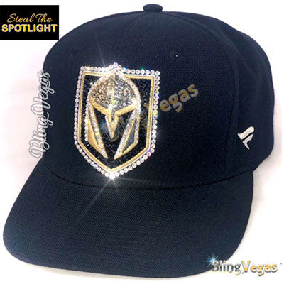 Las Vegas Raiders Womens Cap, Rhinestone Bill, Bling