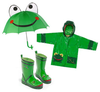 kids raincoat and boots