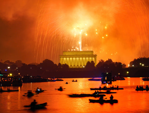Grand Finale of the Washington D.C. Fireworks Show