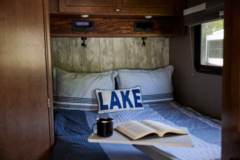 ITC View Reading Lights Mounted over a RV bed