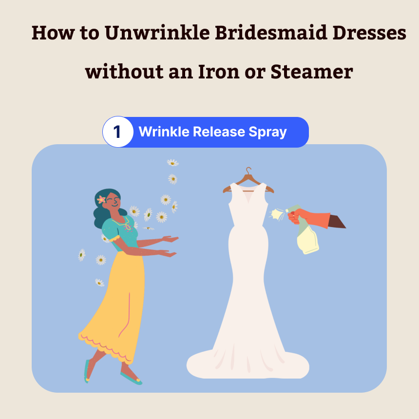 1. Wrinkle Release Spray
