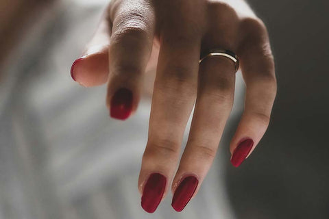 Passion Red Nails