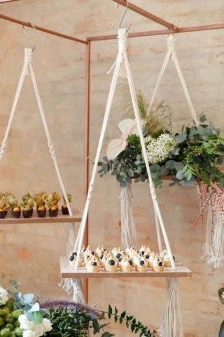 20. Whimsical Hanging Dessert Tables