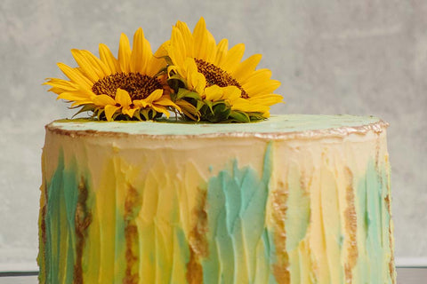 Sunflower Decor Cake