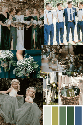 4.Sage Green Wedding