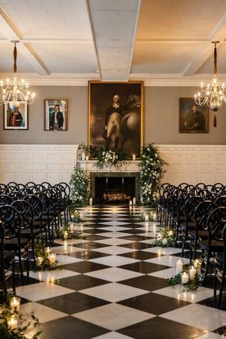 5. All Black Wedding Chairs