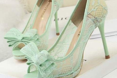 Sage Green Bridesmaid Wedding Shoes