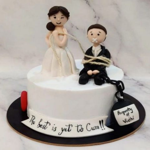 8. Cakes with Fun and Personalized Toppers