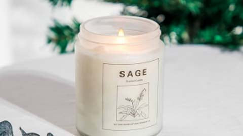 Sage­ Scented Candles