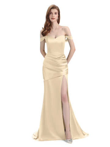 Champagne Bridesmaid Dresses