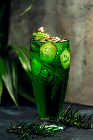 18. Emerald Green Drinks