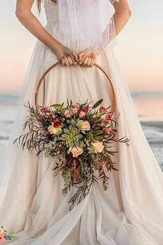 Geometric Wedding Bouquets
