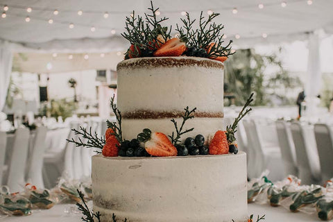 Terracotta Wedding Cake