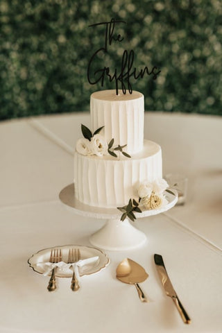 Small Cheesecake Wedding Cake