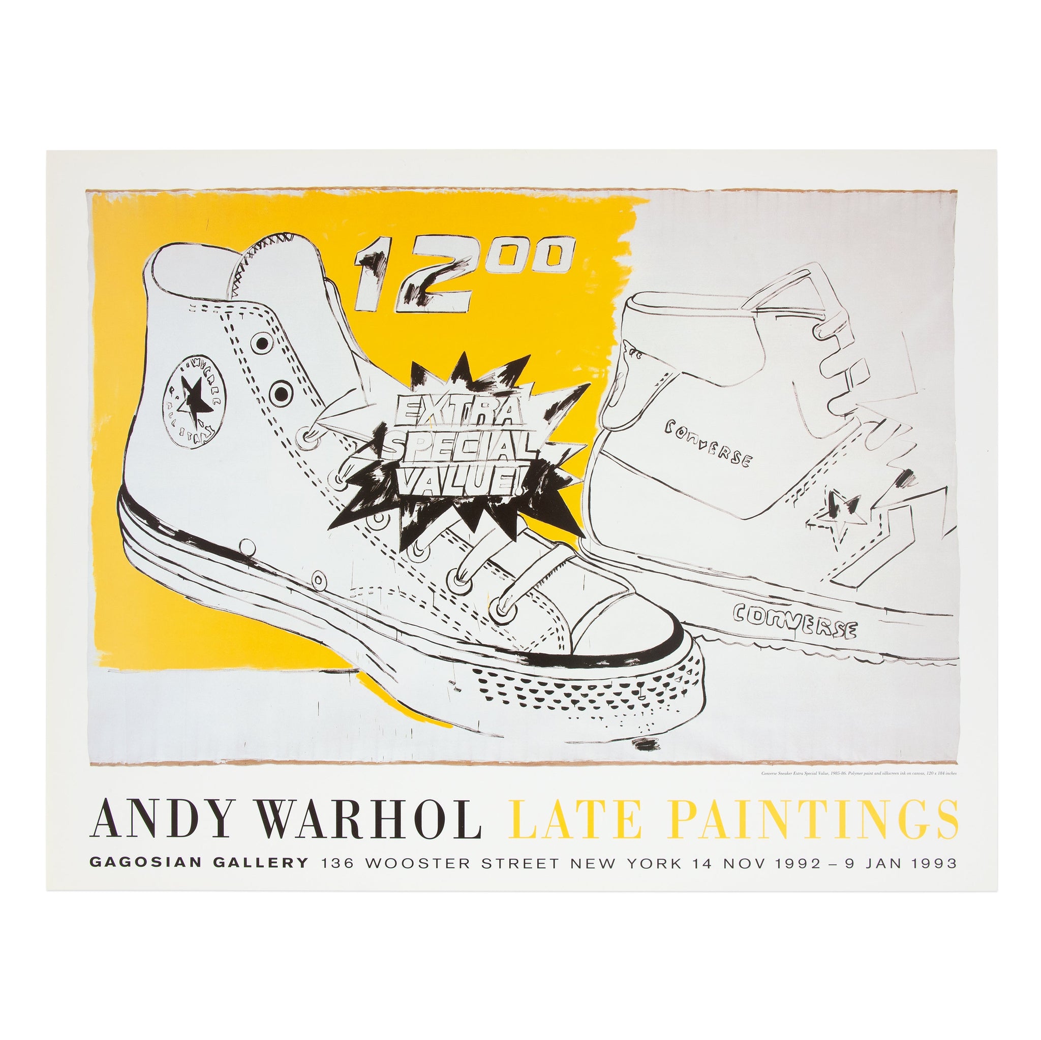 Dubbelzinnigheid heet Weven Andy Warhol: The Late Paintings Poster | Gagosian Shop