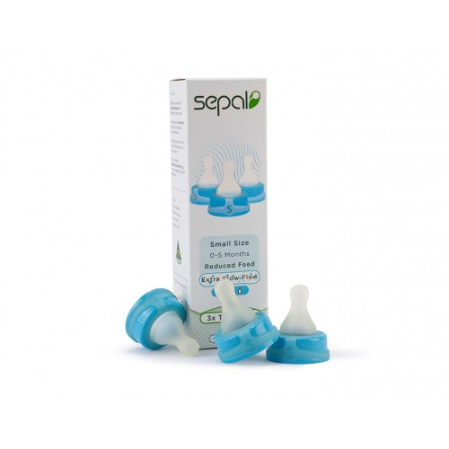 Sepal 3 pk Reduced Flow Teats - Small Teat/Extra Slow Flow ...