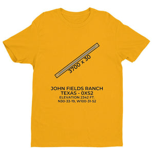 0xs2 sonora tx t shirt, Yellow