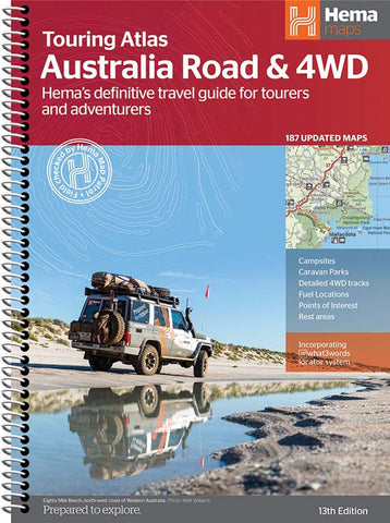 4x4 Hema Maps Australia Road & 4WD 