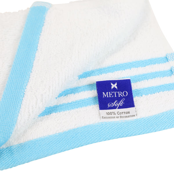 Pleasant Home Bath Towel Set – 4 Pack – 100% Cotton, 500 GSM, 32 x