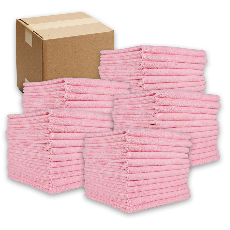Microfiber Cleaning Cloths - Pink – Beautiful Rags