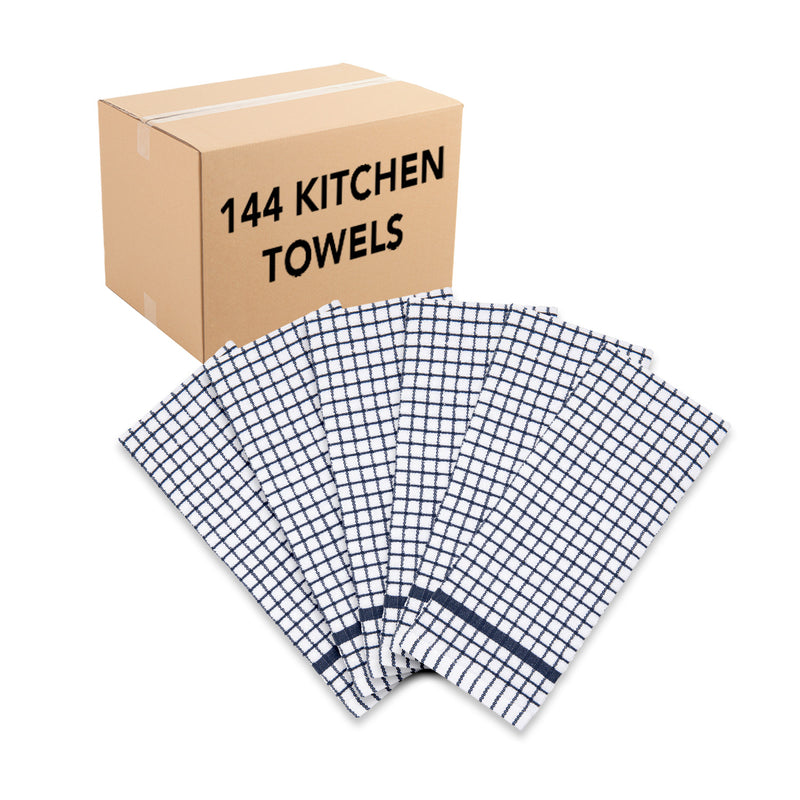 Sloppy Chef The ® Kitchen Towel Assortment, Solid Colors, Stripes