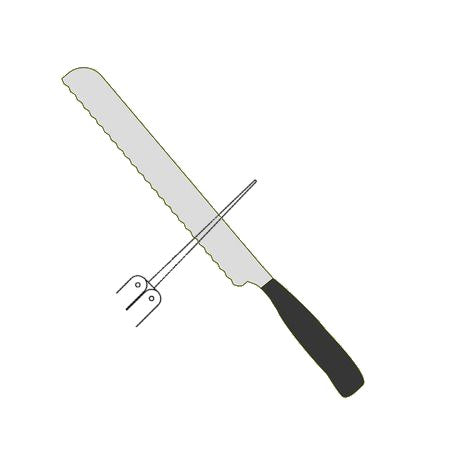 serrated knife sharpening
