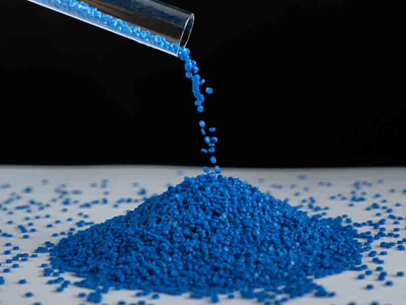 Blue HDPE Pellets