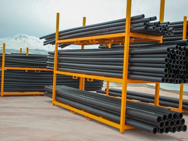 Pipes made of HDPE