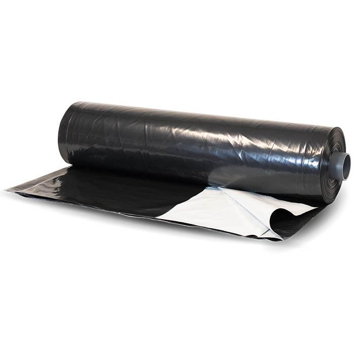 Bunker Cover Roll for Silage Black and White Plastic