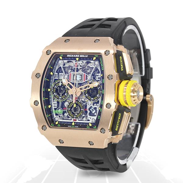 Richard Mille Rm11-03 Automatic Flyback Chronograph (Full Rose) Rg Luxury Watches