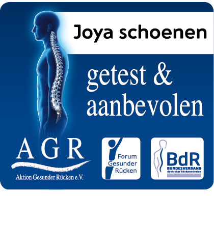 AGR logo voor Joya schoenen