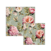 Picture of Ambiente servetten - pioenrozen - 2 pakjes 33x33cm en 25x25cm - groen roze - voorjaar