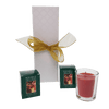 Bridgewater Christmas Bliss - luxe kadoverpakking - kerstgeur - 2 geurkaarsjes en kaarshouder - Viv! Home Luxuries