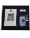 Bridgewater Lavender Lane - luxe kadoverpakking - fris bloeiende lavendel - geurkaars met 2 geurzakjes en lucifers - Viv! Home Luxuries