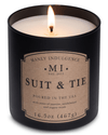 Colonial Candle - Manly Indulgence Classic - Suit & Tie - met noten van jasmijn, sandalwood en musk - mannelijke geurkaas - Viv! Home Luxuries
