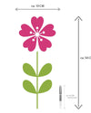 Viv! Home Luxuries Gerbera - 2 stuks - zijden bloem - roze - topkwaliteit - Viv! Home Luxuries