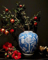 Viv! Home Luxuries Granaatappel decoratietak- Kerst - kunstbloem - rood goud - topkwaliteit - Viv! Home Luxuries