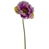 Viv! Home Luxuries Klaproos Orientaalse Papaver - zijden bloem - lila - topkwaliteit - Viv! Home Luxuries