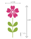 Viv! Home Luxuries Orchidee Phalaenopsis - zijden bloem - roze wit - 86cm - topkwaliteit - Viv! Home Luxuries