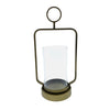 Viv! Home Luxuries Windlicht - glas en metaal - goud - 42cm - Viv! Home Luxuries