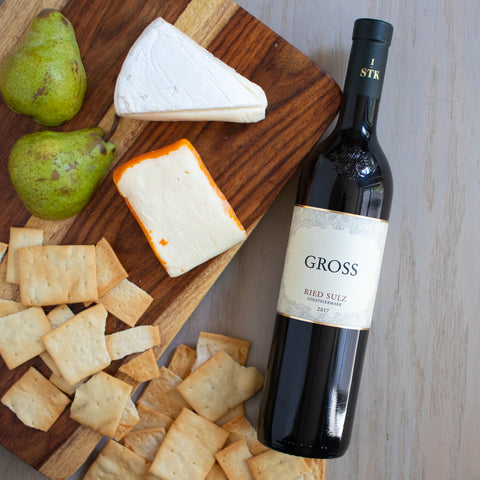 Austrian Wine and Soft Cheese