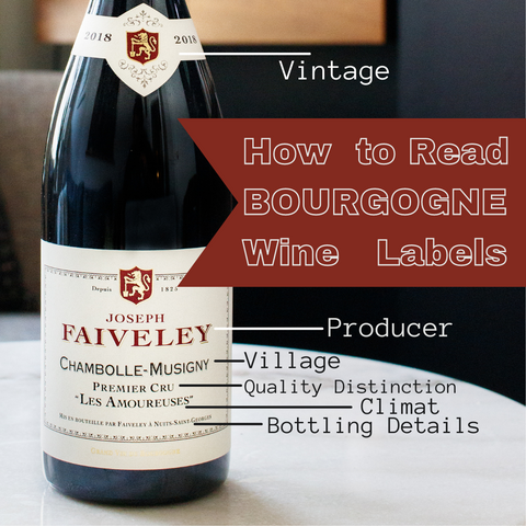 How to read bourgogne wine labels